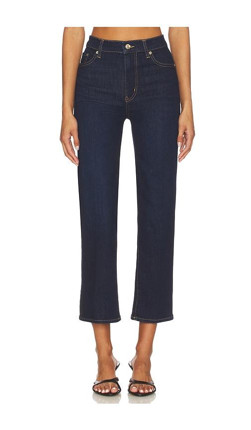 FRAME Le Sleek Straight Jeans in Navy by FRAME