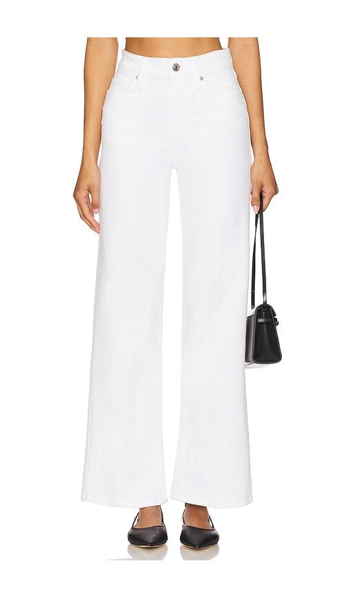 FRAME Le Slim Palazzo Jeans in White by FRAME