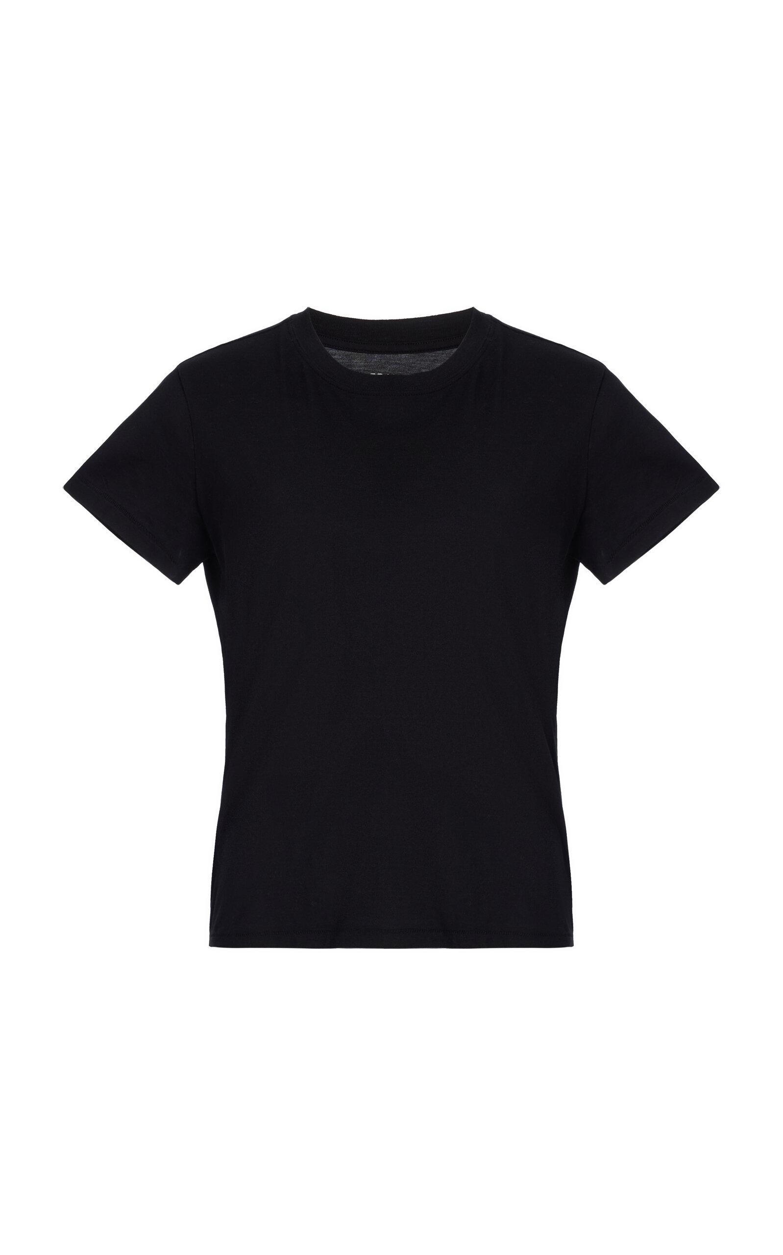 FRAME - The Baby Tee - Black - - Moda Operandi by FRAME