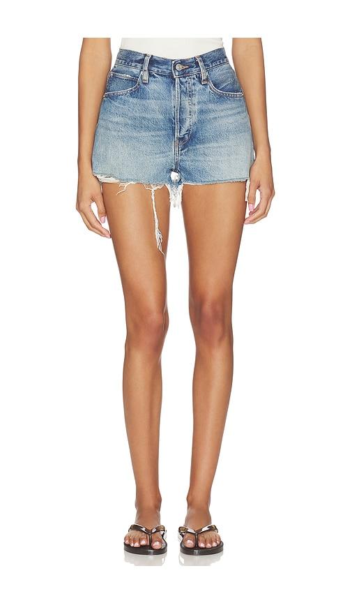 FRAME The Dare Short in Blue by FRAME