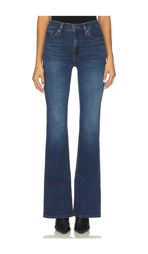 FRAME The Icon Long Jeans in Blue by FRAME