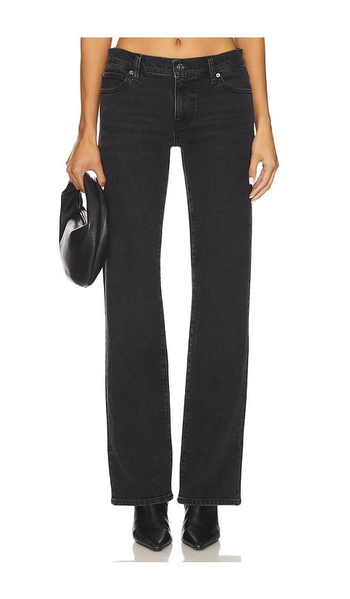 FRAME The Rodeo Jeans in Black by FRAME