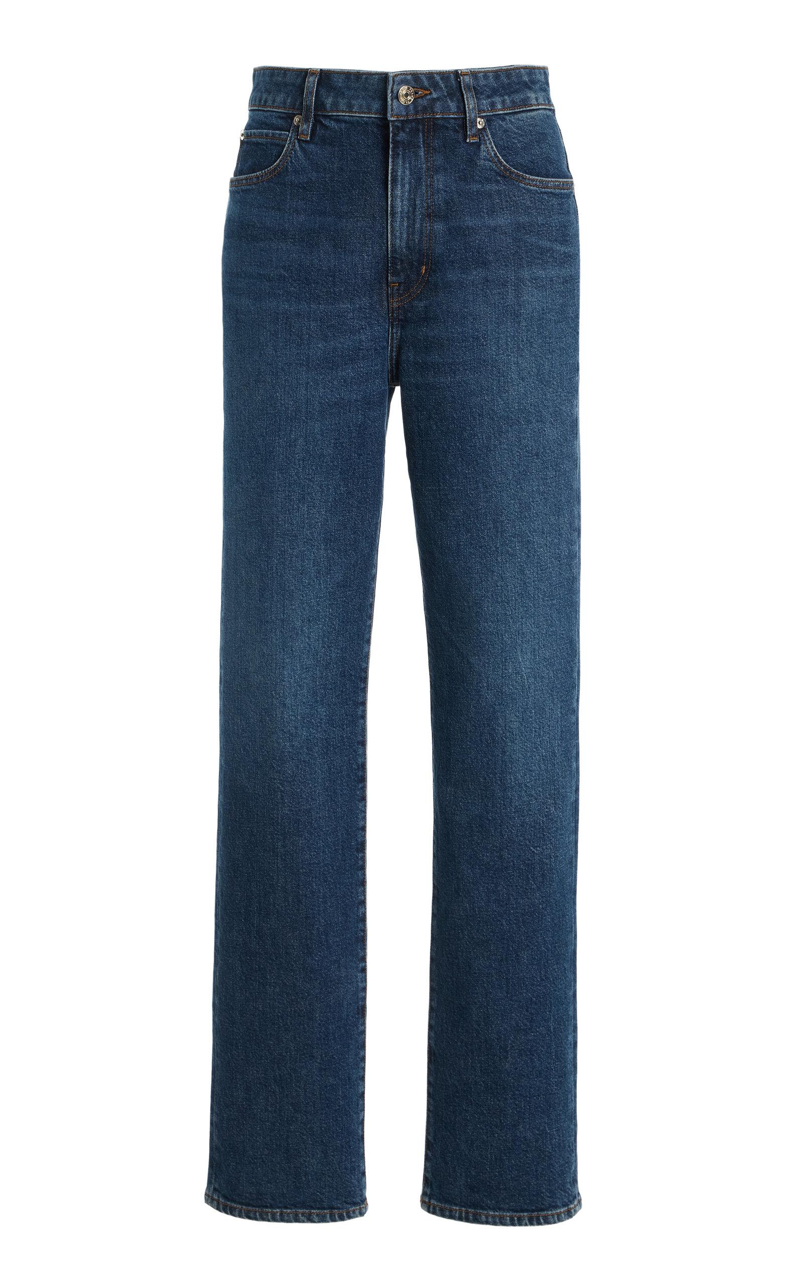 FRAME The Ruler High-Rise Straight-Leg Jeans - Moda Operandi by FRAME