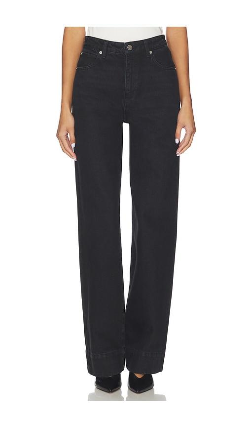 FRAME The Streamline Jeans in Black by FRAME