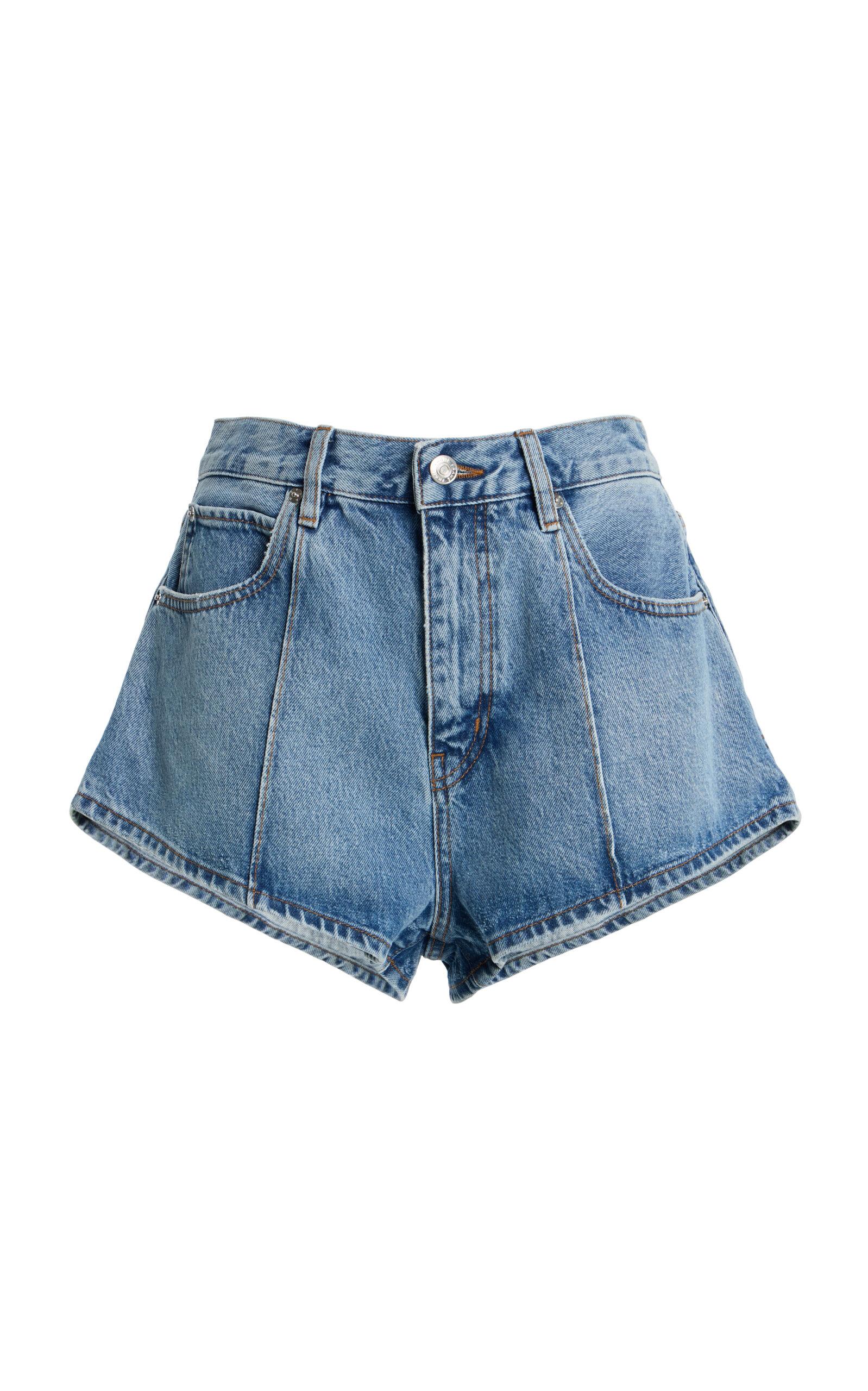 FRAME The Tilt Denim Shorts - Moda Operandi by FRAME