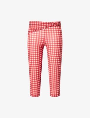 FRAME x Alexandra Leclerc The Casino Capri Stretch-Woven Leggings by FRAME