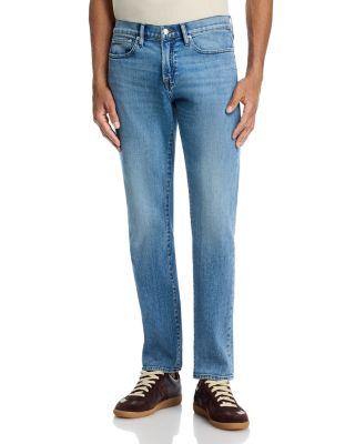 L'Homme Slim Fit 32.5" Jeans in Crosswalk by FRAME