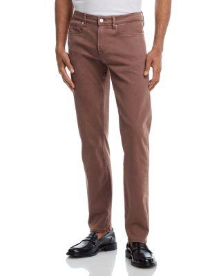L'Homme Slim Fit Brushed Twill 32.5" Pants by FRAME