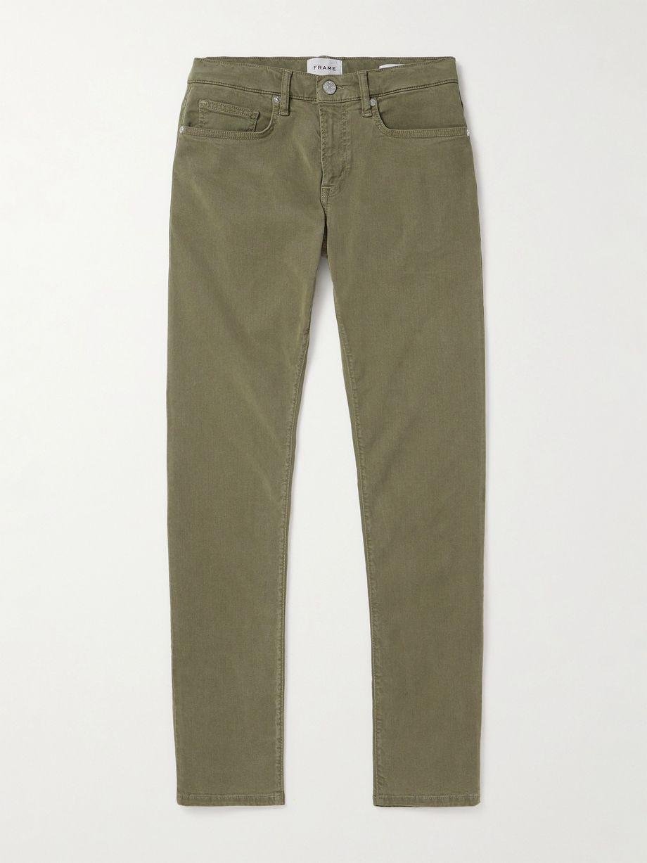L'Homme Slim-Fit Stretch Lyocell-Blend Trousers by FRAME
