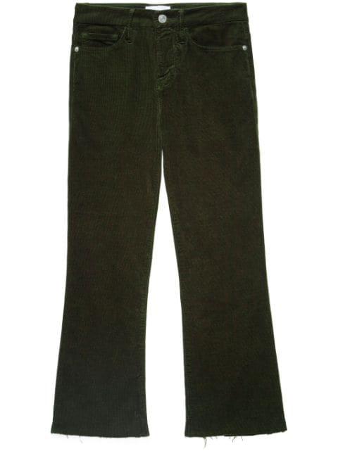 Le Crop flared cropped jeans by FRAME