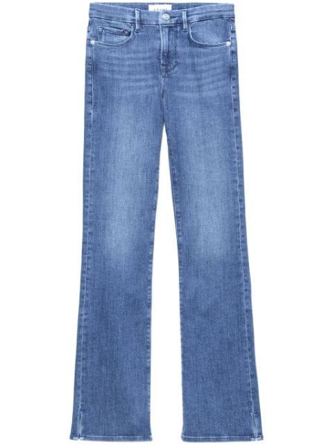 Le Mini mid-rise bootcut jeans by FRAME