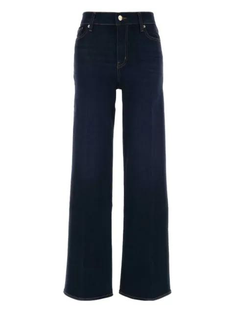Le Palazzo stretch wide-leg trousers by FRAME