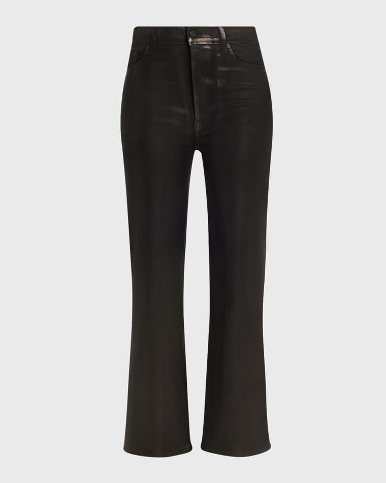 Le Sleek Straight Coated Jeans by FRAME