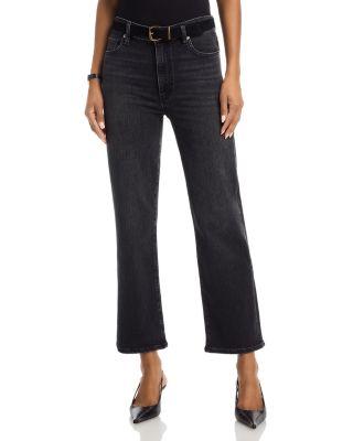 Le Sleek Straight High Rise Jeans in Starship by FRAME