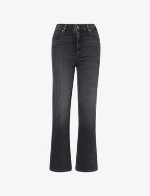 Le Sleek Straight-Leg Stretch-Denim Blend Jeans by FRAME