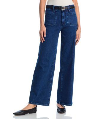 Le Slim Palazzo Modernist Pocket Jeans in Loner by FRAME