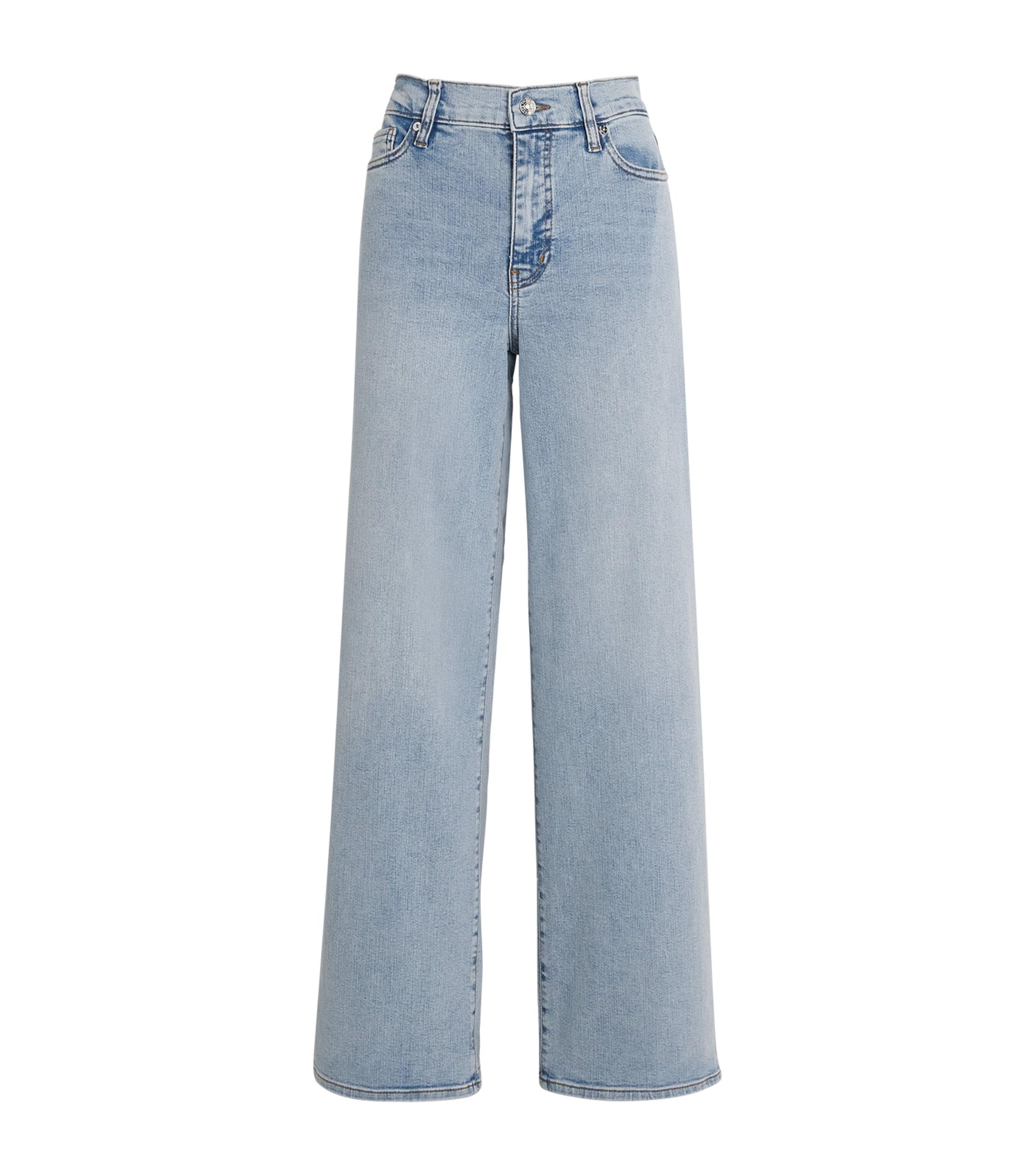 Le Slim Palazzo Wide-Leg Jeans by FRAME