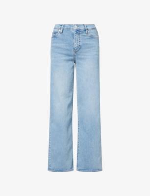 Le Slim Palazzo Wide-Leg Stretch-Denim Blend Jeans by FRAME