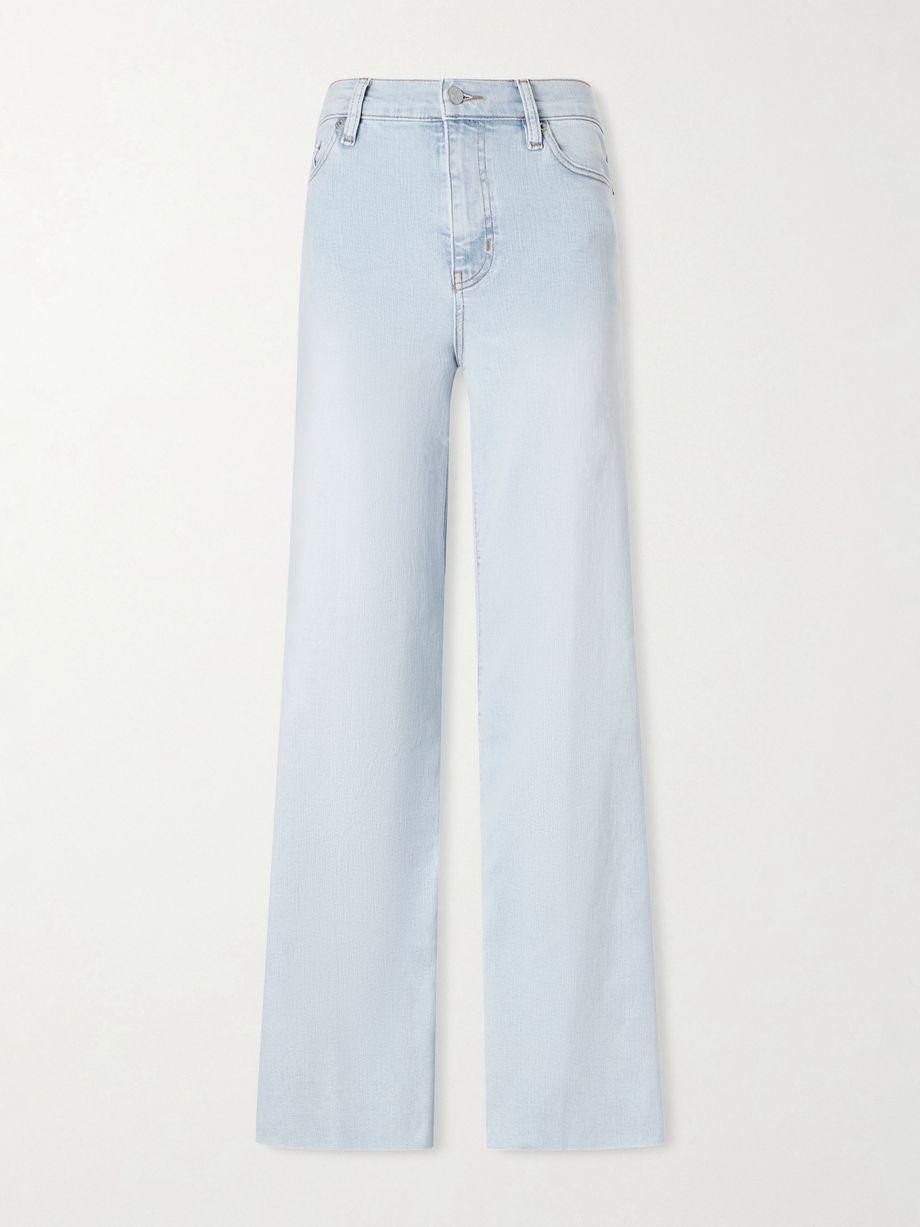 Le Slim Palazzo high-rise wide-leg jeans by FRAME