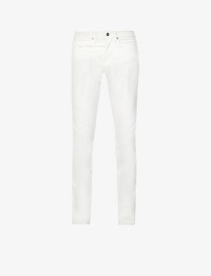 L'homme slim-fit tapered stretch-denim jeans by FRAME