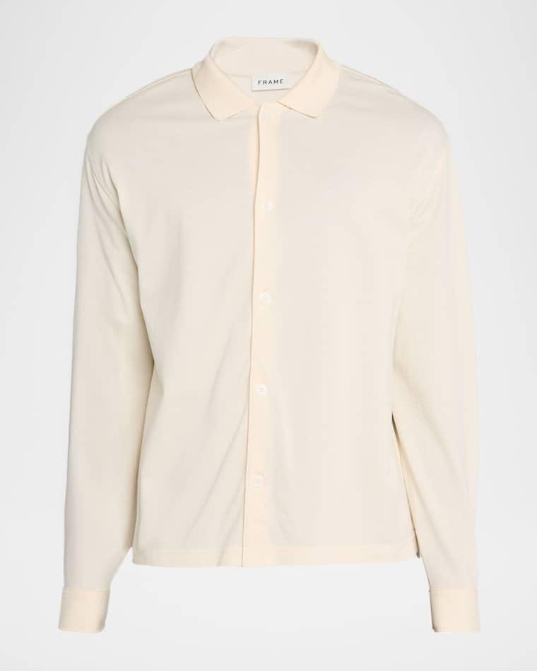 Men's Cotton Classic Fit Button-Down Shirt by FRAME