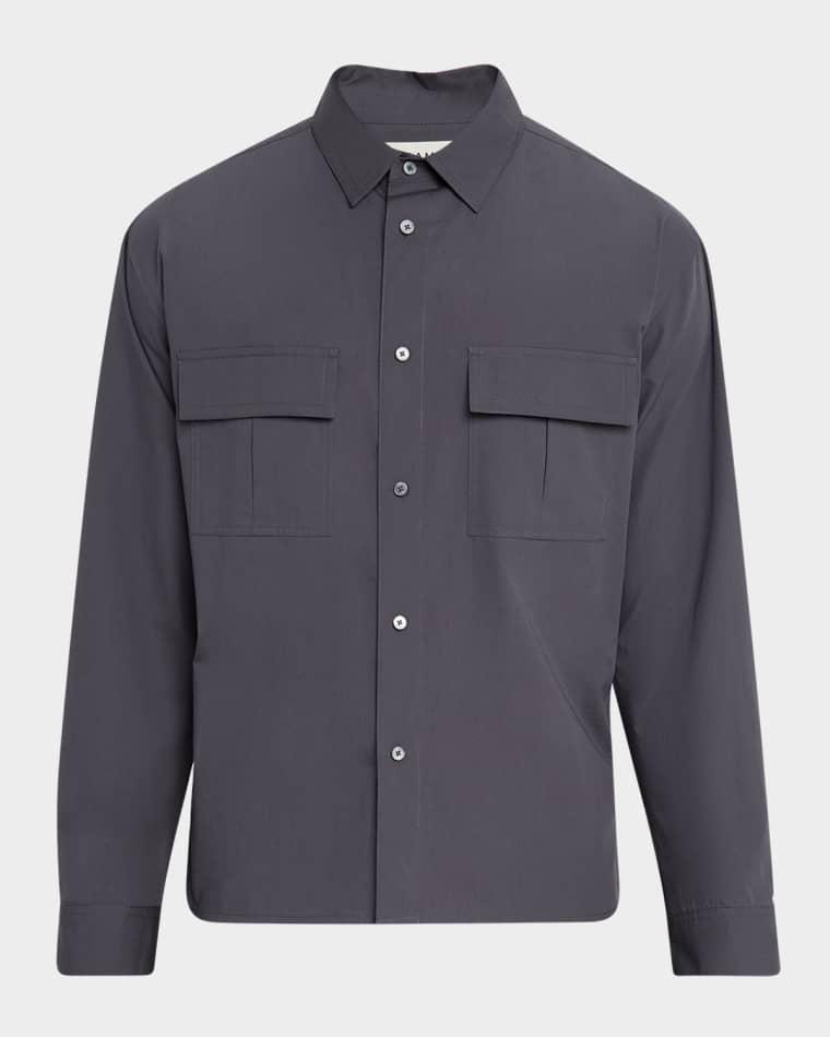 Men's Multi-Pocket Button-Down Shirt by FRAME Men's Multi-Pocket Button-Down Shirt by FRAME