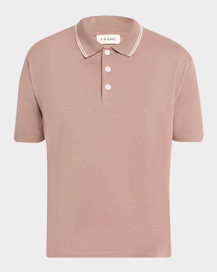 Men's Pique Polo Shirt by FRAME