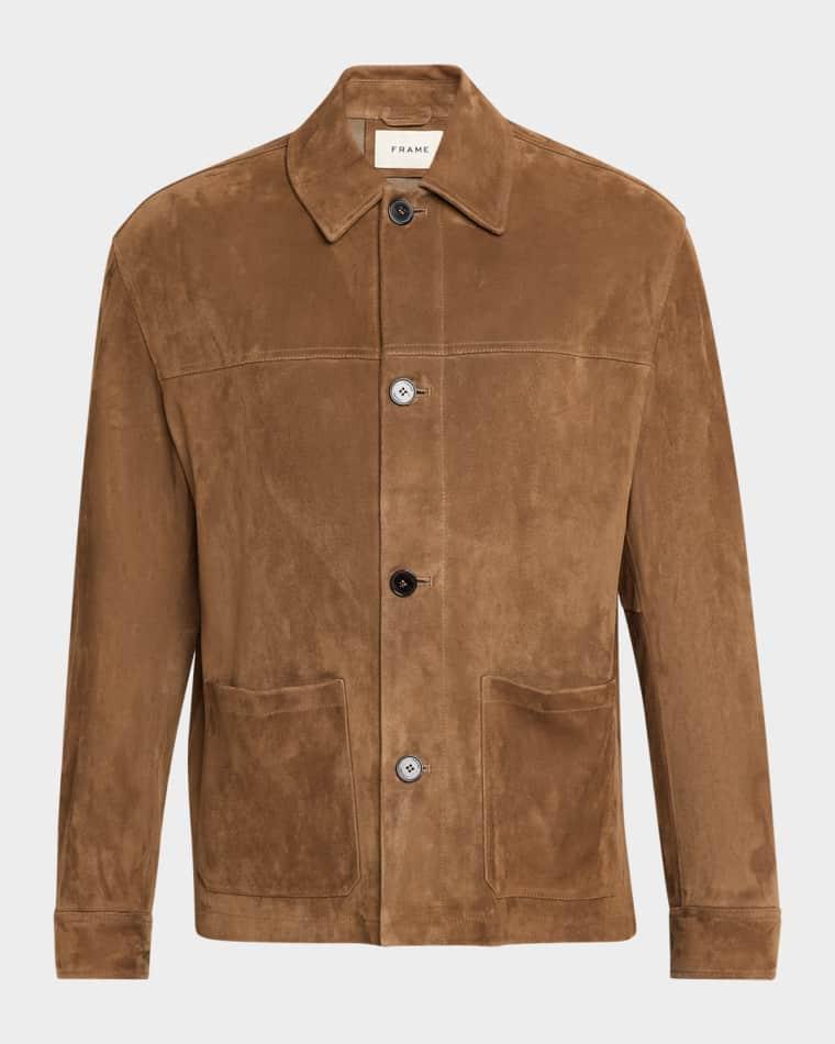 Men's Suede Chore Coat by FRAME