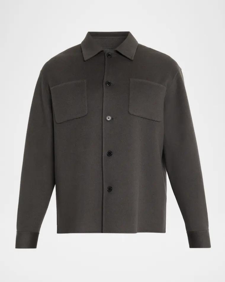Men's Wool Double-Face Shirt Jacket by FRAME