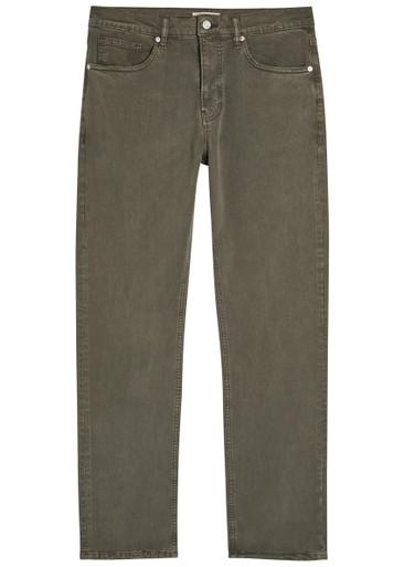Modern slim straight-leg jeans by FRAME