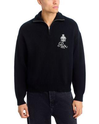 Ritz Cashmere Half Zip Mock Neck Sweater by FRAME