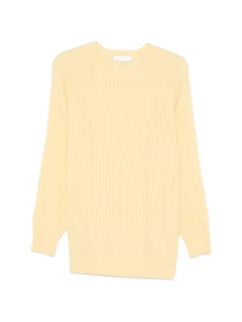 Sunbeam knitted raglan-sleeve sweater by FRAME