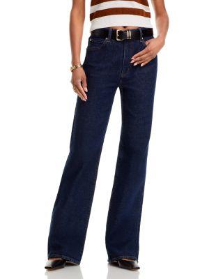 The Arrow High Rise Bootcut Jeans in Taboo by FRAME