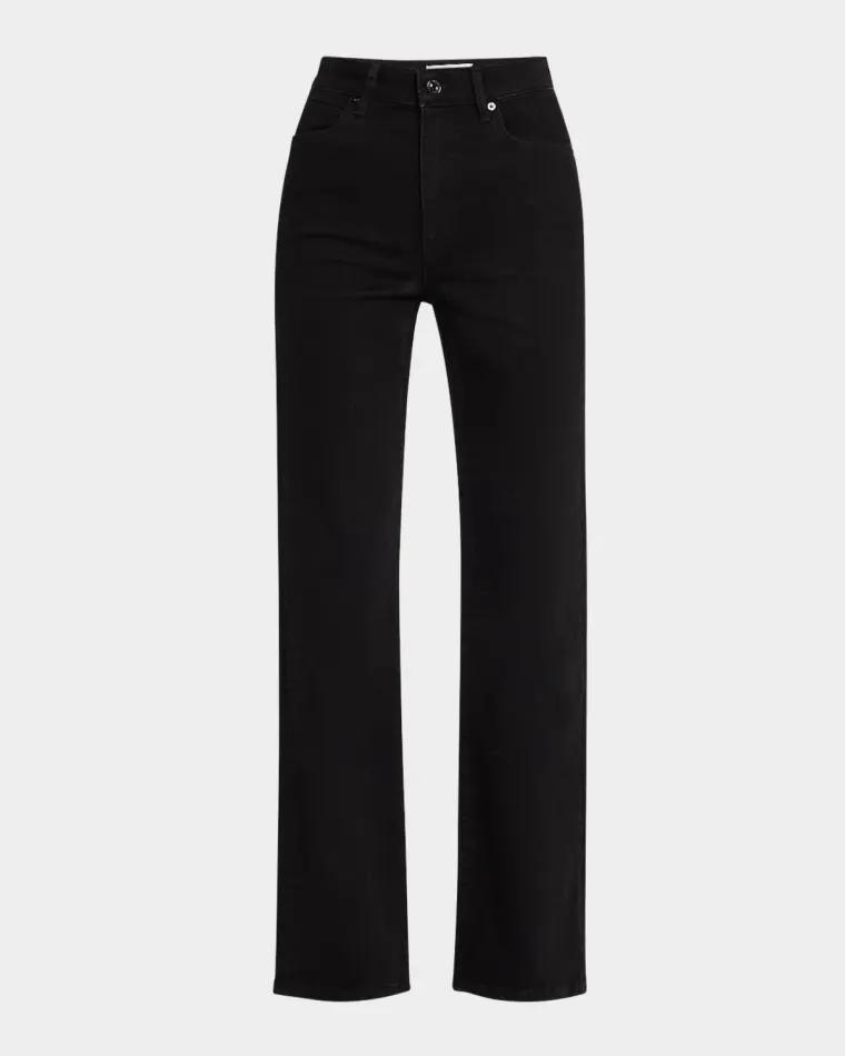 The Arrow Mid-Rise Straight Denim Jeans by FRAME