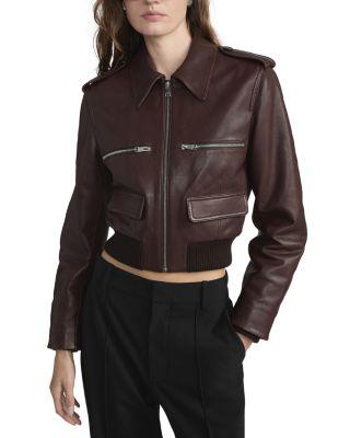 The Aviator Leather Jacket by FRAME