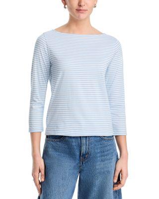 The Boat Neck Tee by FRAME