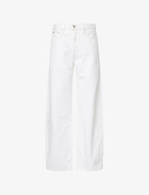 The Bow Barrel-Leg Denim Jeans by FRAME