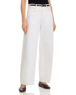 The Bow High Rise Wide Leg Jeans by FRAME