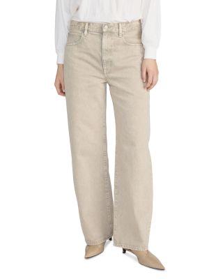 The Bow High Rise Wide Leg Jeans by FRAME