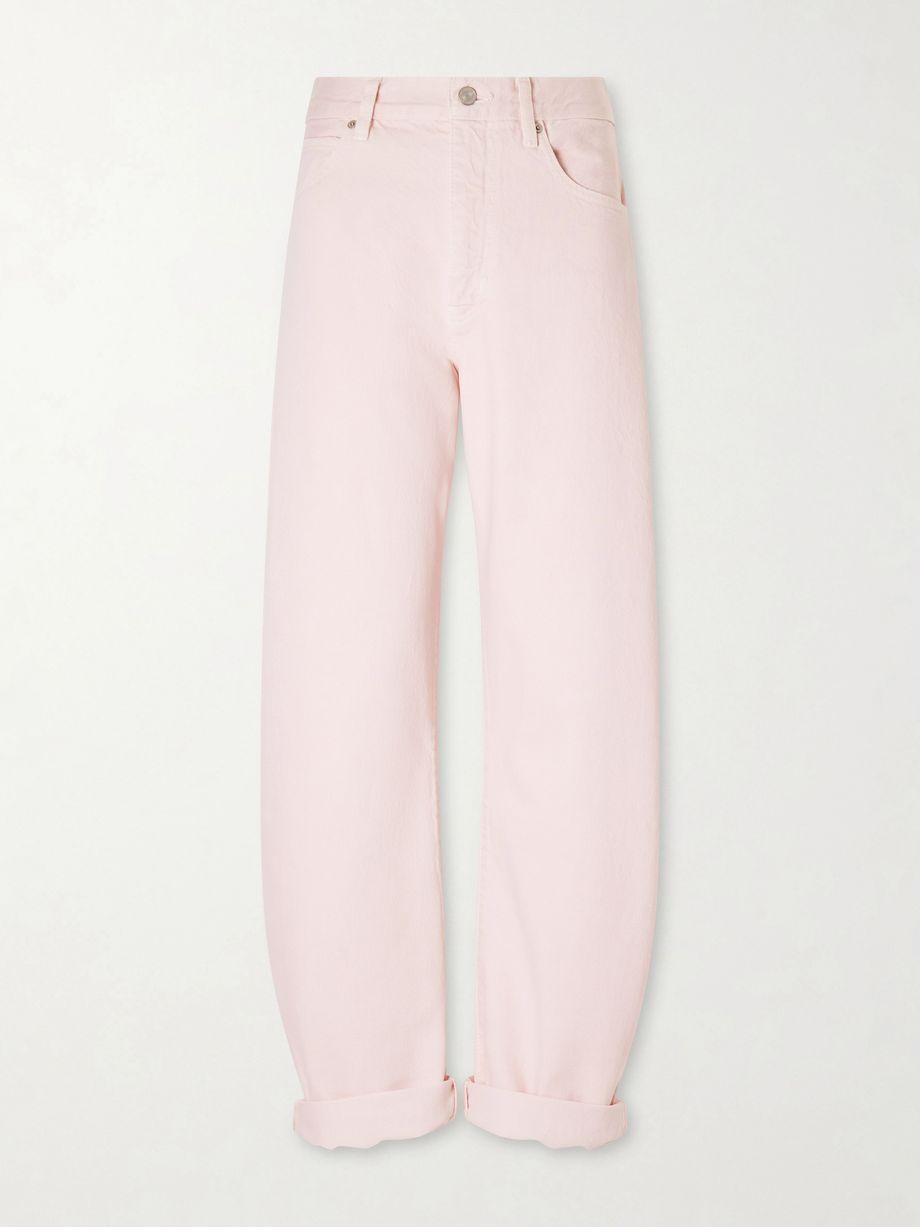 The Bubble mid-rise wide-leg jeans by FRAME