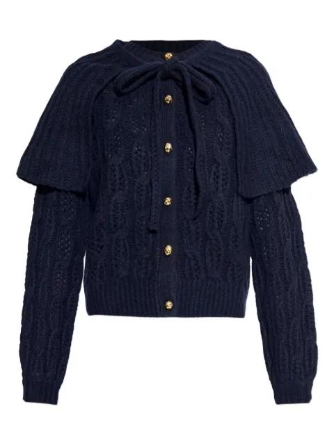 The Cape cable-knit Cardigan by FRAME