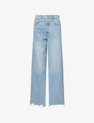 The Collegiate Wide-Leg Denim Jeans by FRAME