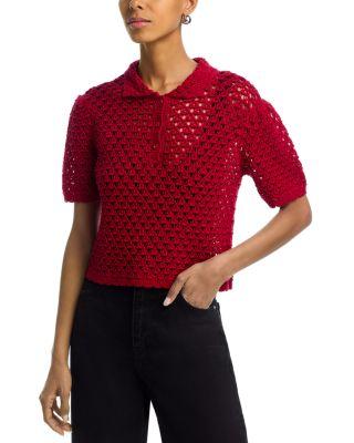 The Crochet Polo Sweater - Exclusive by FRAME
