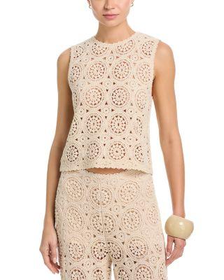 The Crochet Tank by FRAME