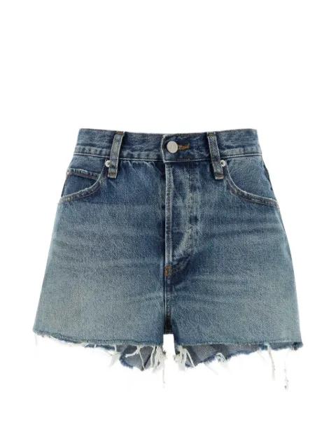 The Dare frayed shorts by FRAME