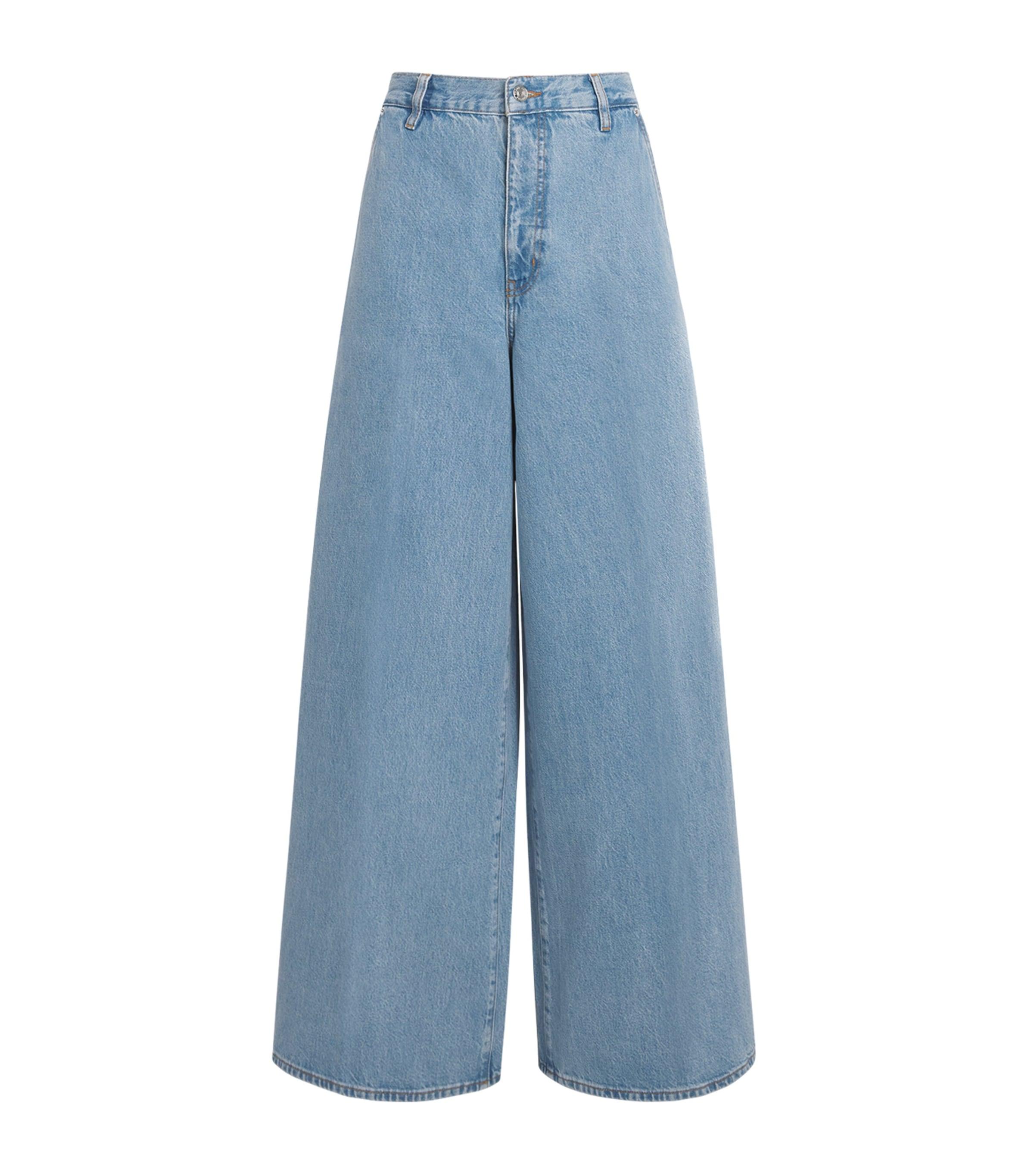 The Drape Wide-Leg Jeans by FRAME