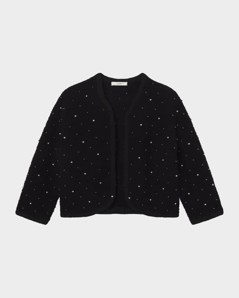 The Embellished Knit Jacket by FRAME