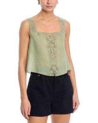 The Embroidered Tank Top by FRAME