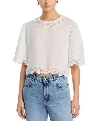The Embroidered Top by FRAME