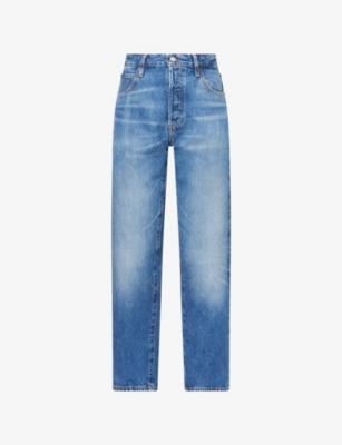 The Essential Straight-Leg Denim Jeans by FRAME